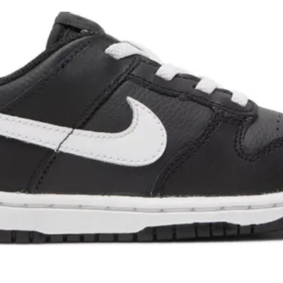Nike Dunk Low TD “Reverse Panda” (DH9761-002) Toddler Multi Size - Picture 3 of 5